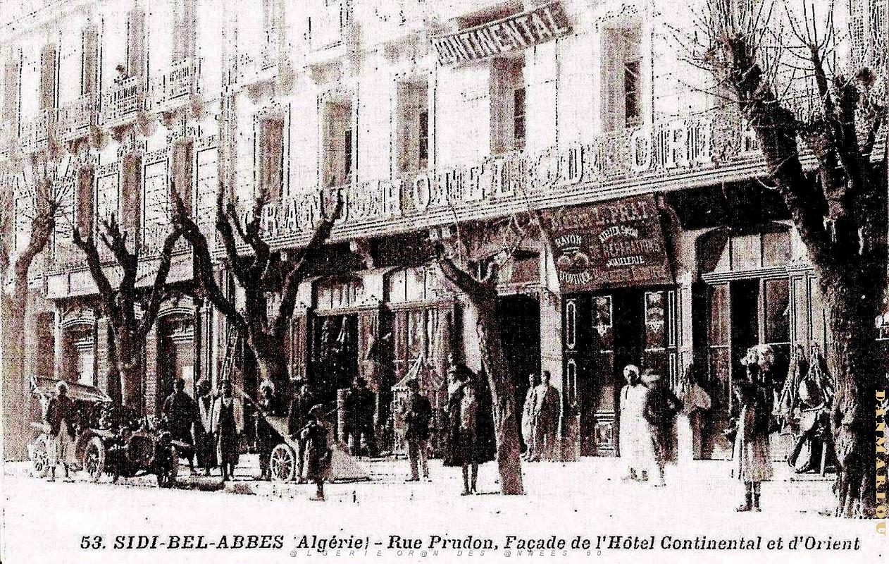 2787- Sidi-bel-Abbes - Rue Prudon - Hotel Continental et d'Orient.jpg